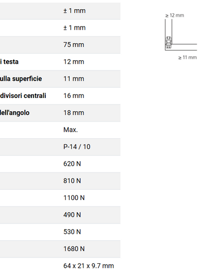 Clamex P-14/10 Medius (300 coppie)