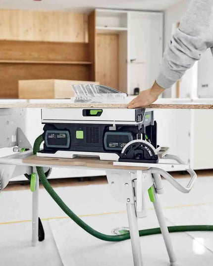 Sega circolare da banco a batteria CSC SYS 50 EBI-Basic