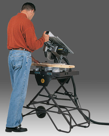 Scie à onglets inclinable TM33W + établi MT58K