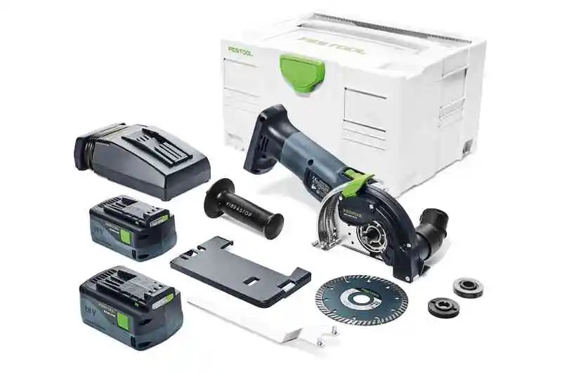 Sistema di taglio a mano libera a batteria DSC-AGC 18-125 FH Li 5,2 EBI-Plus