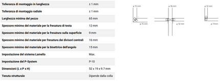 TENSO P-10 (80 coppie con clip di premontaggio)